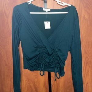 Dark green long sleeve